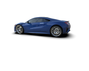 Koyu renk bir arabanın 3 cg görüntüsü