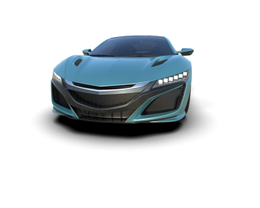 Bir spor arabanın 3 boyutlu canlandırması