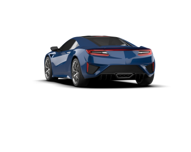 Modern araba manzarası. 3d oluşturma