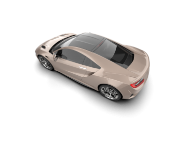 Bir spor arabanın 3 boyutlu görüntüsü