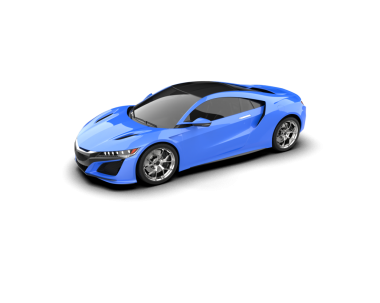 Modern spor araba. 3d illüstrasyon