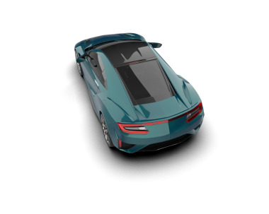 gerçekçi modern araba beyaz arka planda izole