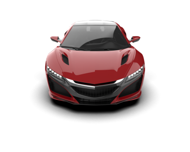 vektör modern araba beyaz arkaplanda