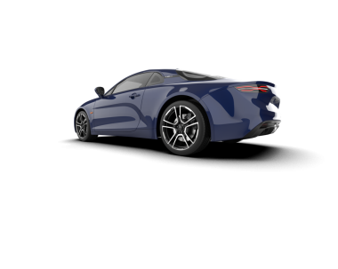 3 boyutlu lüks bir araba..