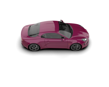 modern araba beyaz arkaplanda izole edildi