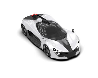 modern süper spor araba