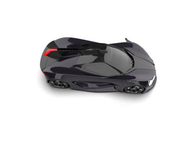 Modern araba. 3d oluşturma