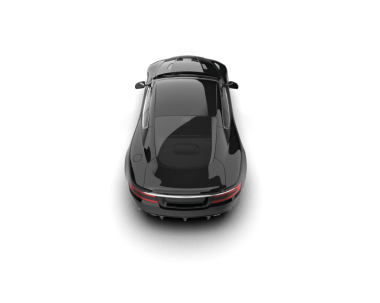 beyaz arkaplanda modern araba