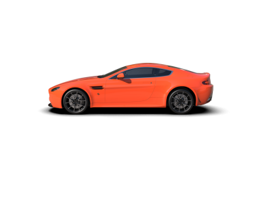 modern turuncu araba beyaz arka planda izole edilmiş.