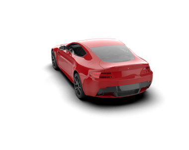 modern araba 3D görüntüleme