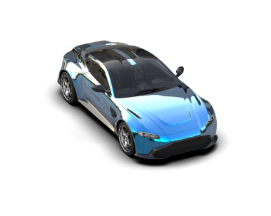3D render araba konsepti