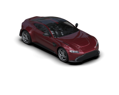 Modern bir arabanın 3 boyutlu görüntüsü