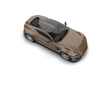 Siyah stüdyo arka planında izole edilmiş 3 boyutlu markasız bir SUV.