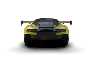 beyaz arkaplanda modern araba