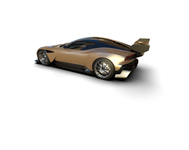 3 boyutlu bir araba.