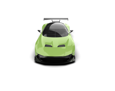 Beyaz arkaplandaki araba 3 boyutlu illüstrasyon