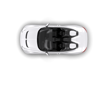 Gerçekçi beyaz cip. vektör çizimi izole edildi.