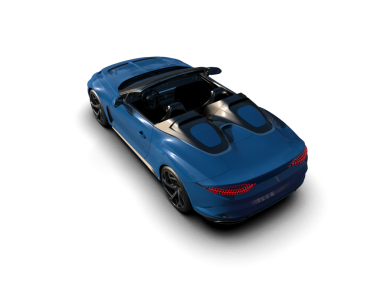 Araba arka planda izole. 3 boyutlu resimleme.