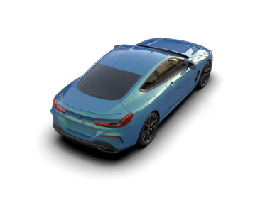 mavi lüks spor araba.