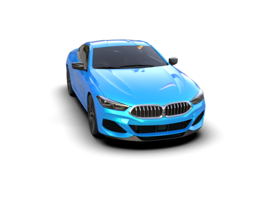 araba siyah arkaplanda izole edildi 3d görüntüleme - illüstrasyon