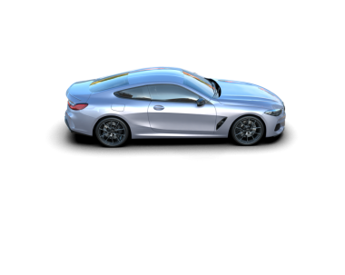 modern kompakt araba, 3 boyutlu resim