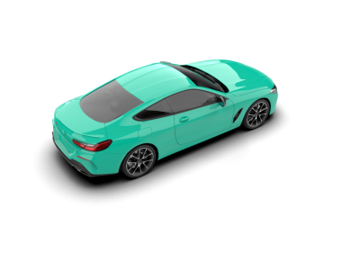 modern araba beyaz arka planda izole edilmiş