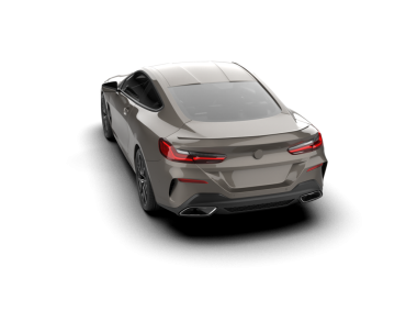 Arka planda izole edilmiş gerçekçi bir SUV aracı. 3D görüntüleme - illüstrasyon