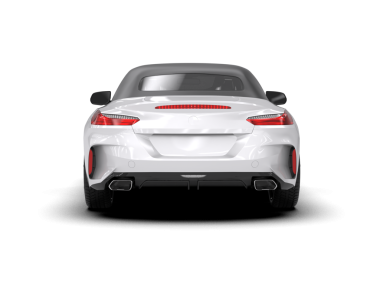 Modern lüks araba. 3d illüstrasyon