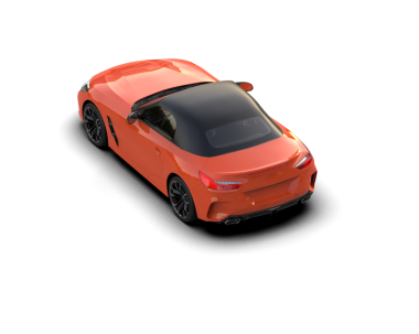 modern araba arka planda 3 boyutlu görüntüleme - illüstrasyon