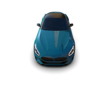 Modern bir arabanın 3 boyutlu tasarımı