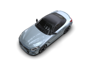 Stüdyo ortamında daha az genel bir konsept arabanın 3 boyutlu çizimi