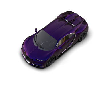 siyah arka planda mor süper araba