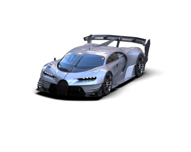 Daha az genel bir konsept arabanın 3 boyutlu çizimi