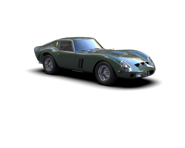 Siyah arkaplandaki araba