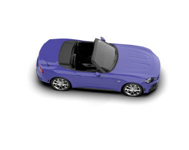 beyaz arka planda modern araba