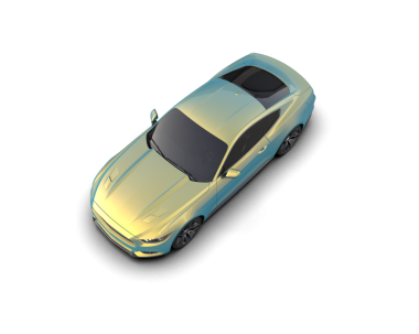 Daha az genel bir konsept arabanın 3 boyutlu çizimi