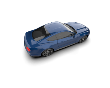 Beyaz arka planda izole edilmiş lüks bir araba. 3d illüstrasyon