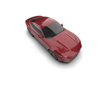 Siyah arkaplandaki araba 3 boyutlu görüntüleme