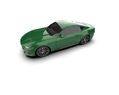 modern araba beyaz arka planda izole edilmiş, 3 boyutlu görüntüleme