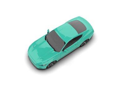 araba beyaz arkaplanda izole edildi