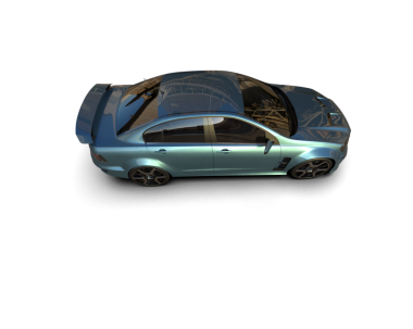 modern araba siyah arka planda izole edilmiş. 3d oluşturma