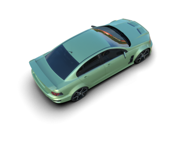 Siyah arkaplanda bir araba.