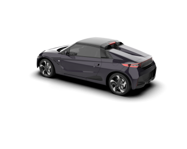 modern araba beyaz arka planda izole edildi. 3 boyutlu görüntüleme