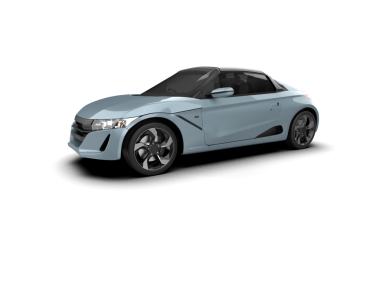 Araba beyaz arka planda izole edilmiş. 3d oluşturma