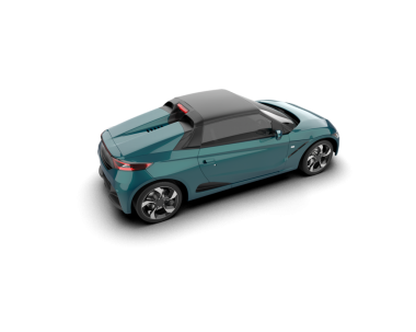 Modern elektrikli araba. 3d illüstrasyon