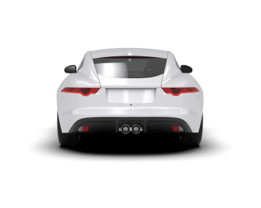 Modern lüks süper araba izole edilmiş. 3d oluşturma