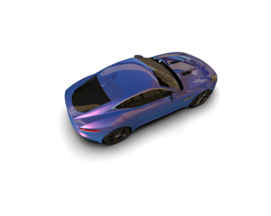 3 boyutlu bir araba.