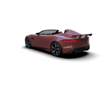 Stüdyo ortamında daha az genel bir konsept arabanın 3 boyutlu çizimi