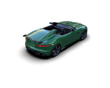 Bir spor arabanın 3 boyutlu canlandırması