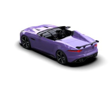 Daha az genel bir konsept arabanın 3 boyutlu çizimi